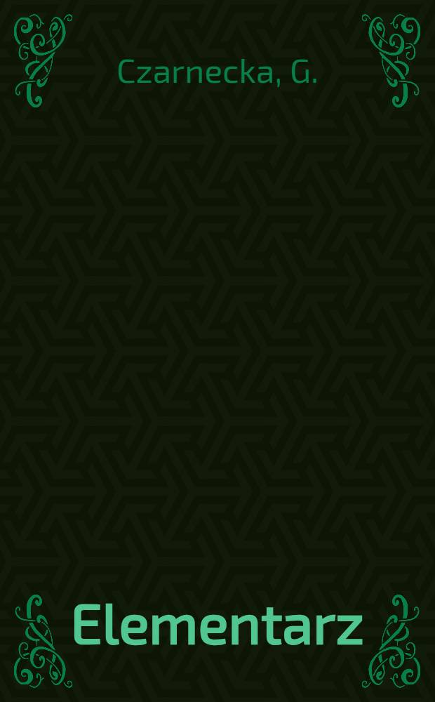 ... Elementarz