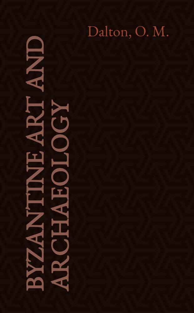 Byzantine art and archaeology