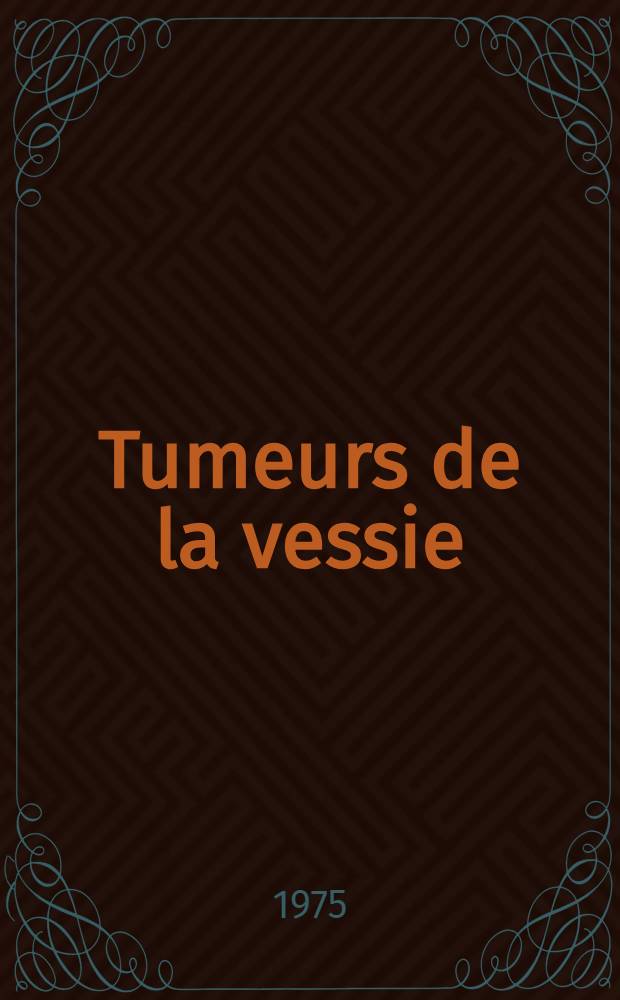 Tumeurs de la vessie (397 cas) : Étude de la survie en fonction de la clinique, de l'anatomie pathologique, des thérapeutiques : Thèse