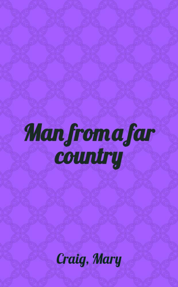 Man from a far country : A portr. of Pope John Paul II