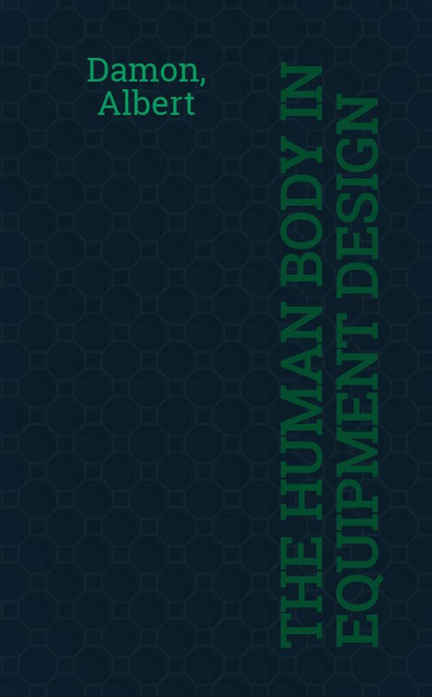 The human body in equipment design