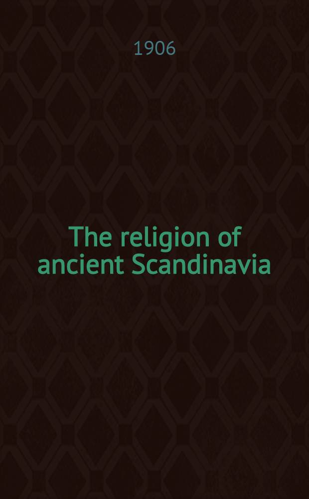 The religion of ancient Scandinavia