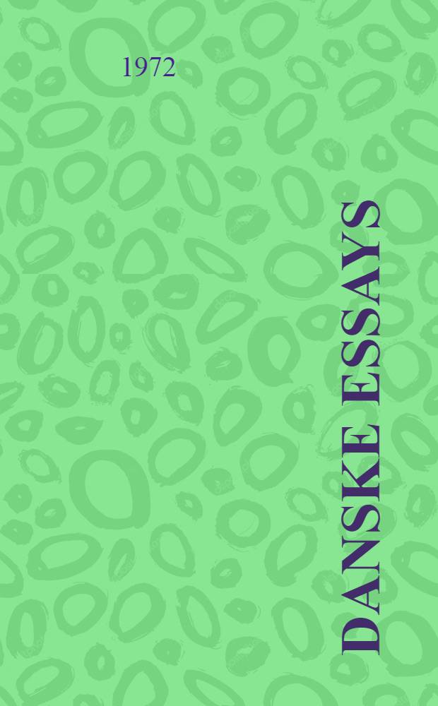 Danske essays