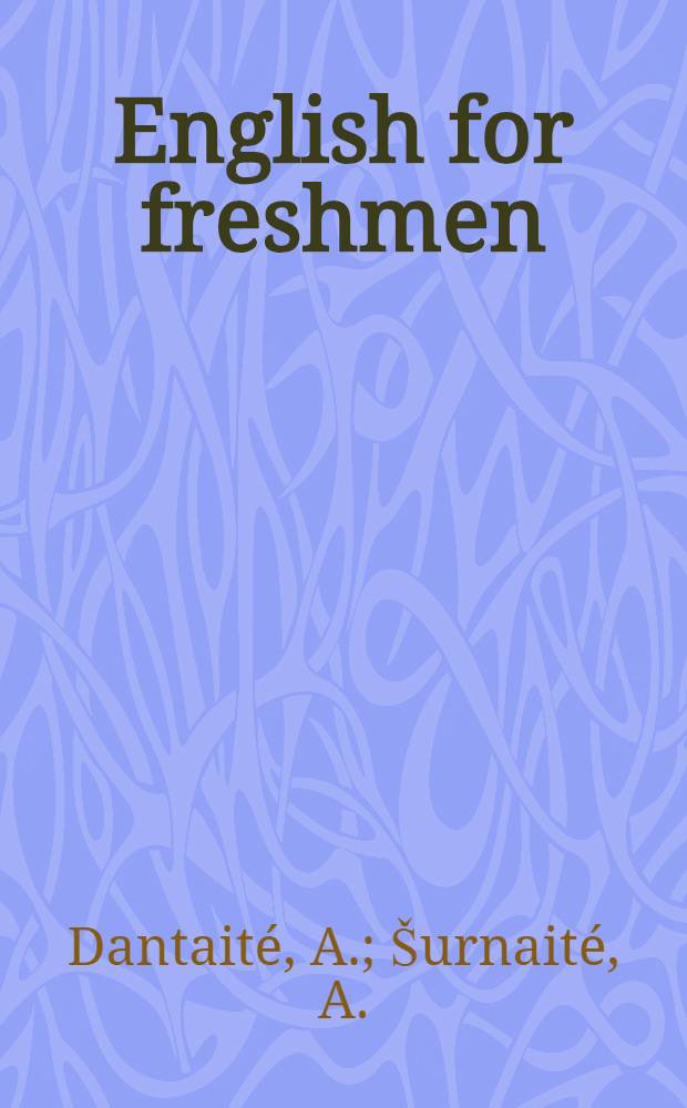 English for freshmen