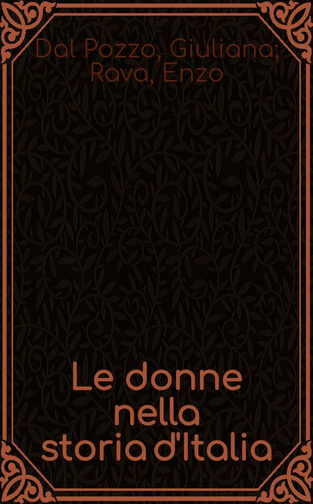 Le donne nella storia d'Italia