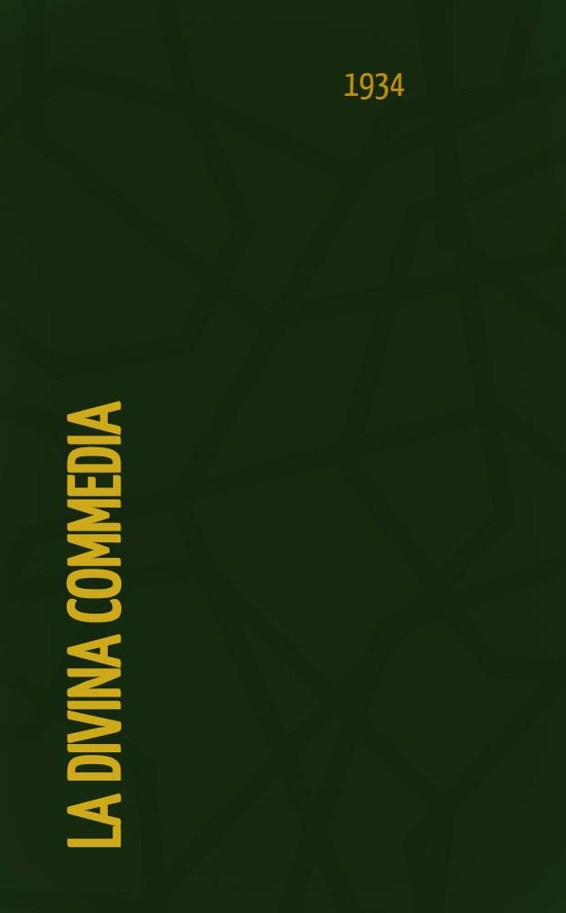 ... La divina commedia