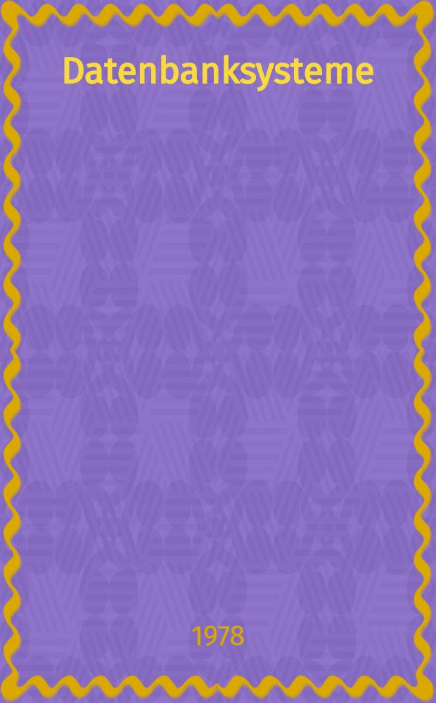Datenbanksysteme