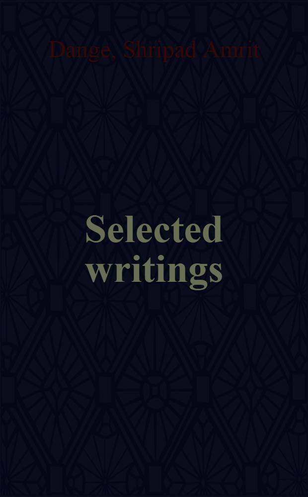 Selected writings