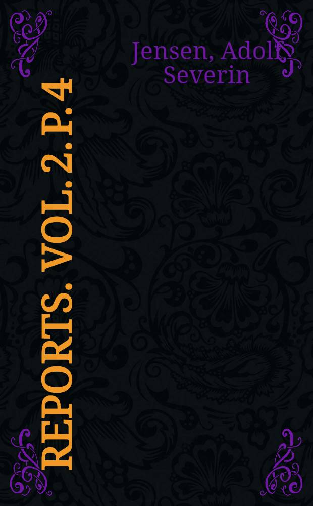 [Reports]. Vol. 2. P. 4 : The North-European and Greenland Lycodinae