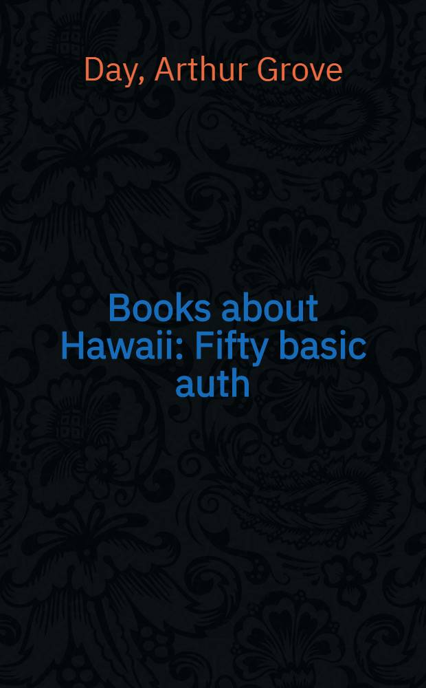 Books about Hawaii : Fifty basic auth