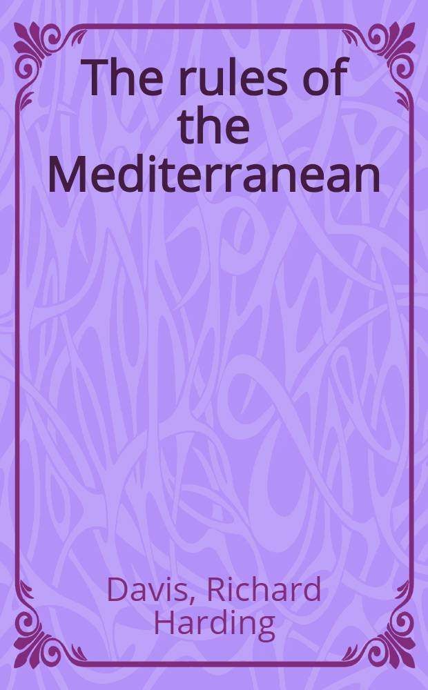 The rules of the Mediterranean