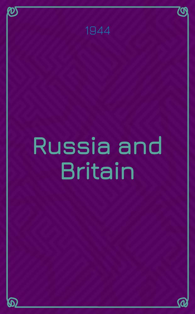 Russia and Britain