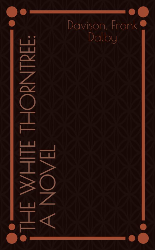 The white thorntree : A novel