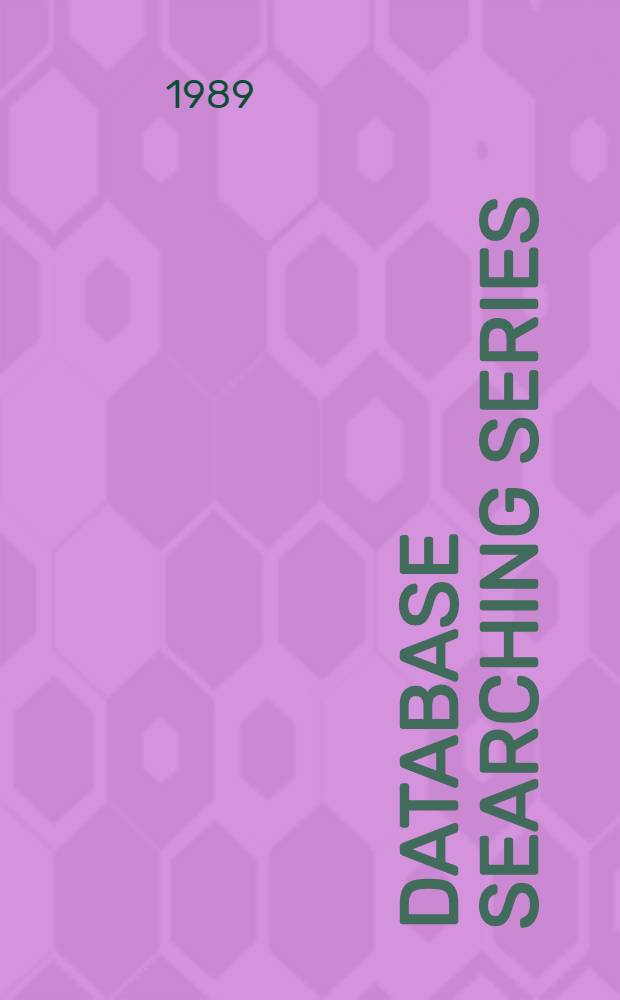 Database searching series