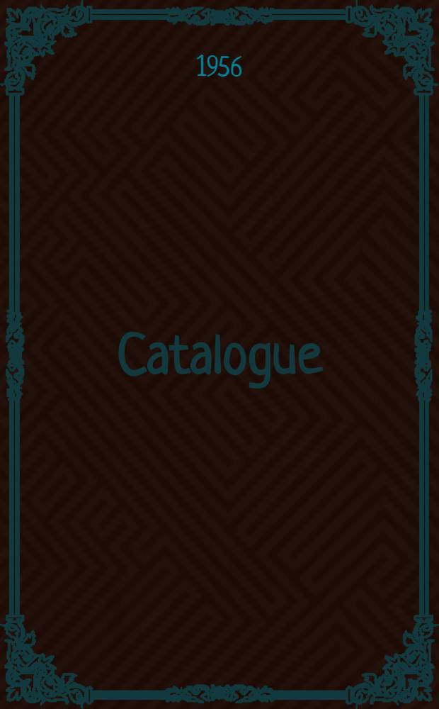 [Catalogue]