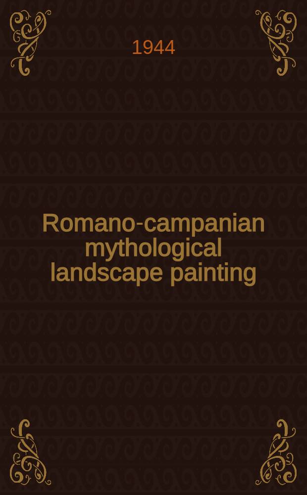 [Romano-campanian mythological landscape painting