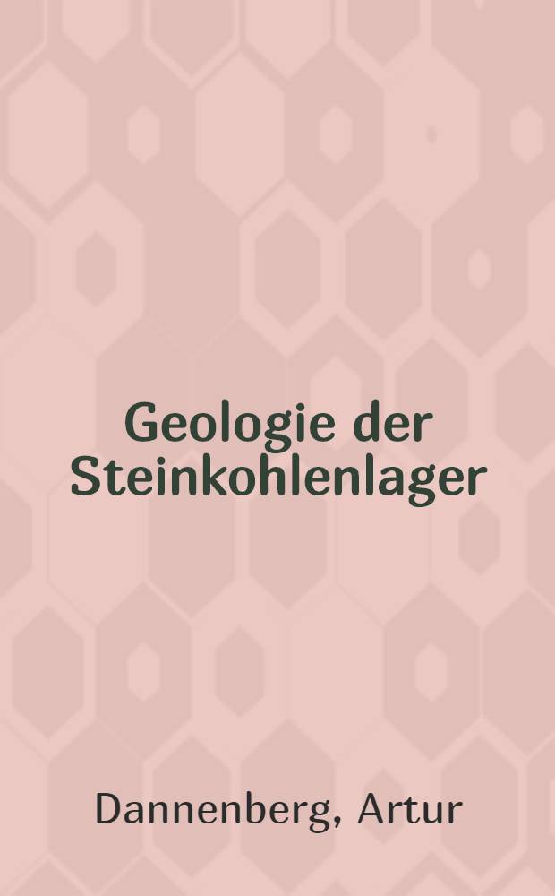 Geologie der Steinkohlenlager