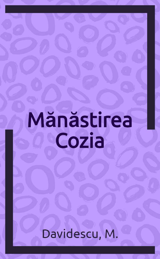 Mănăstirea Cozia