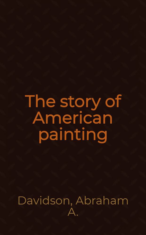 The story of American painting