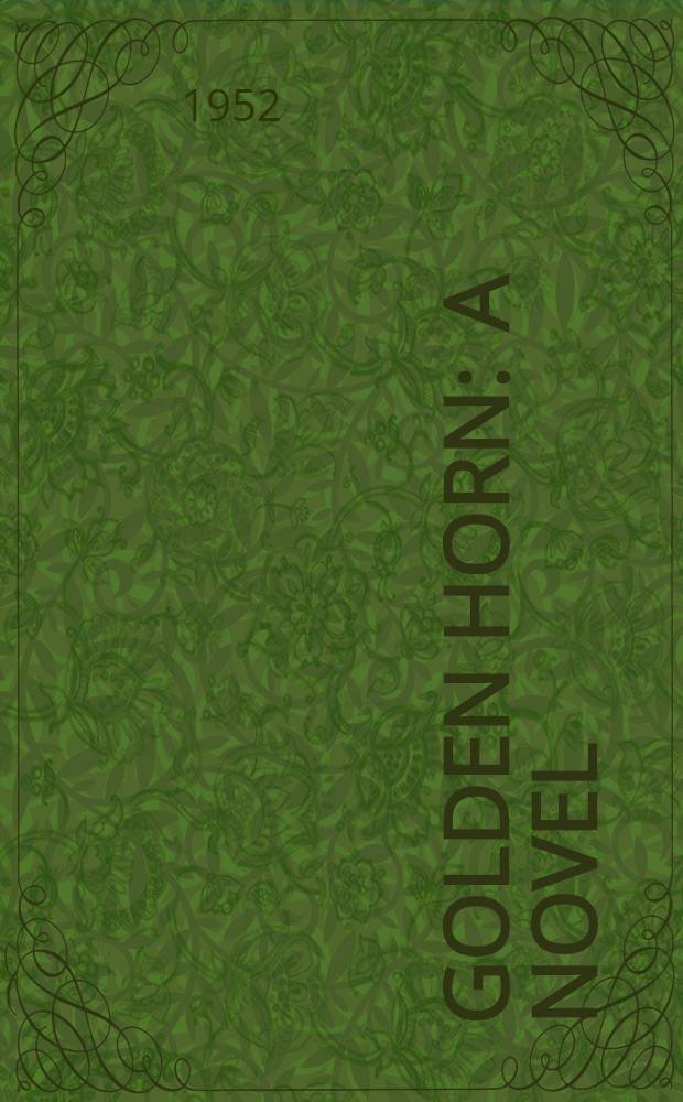 Golden horn : A novel