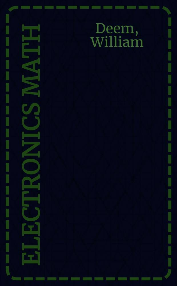Electronics math