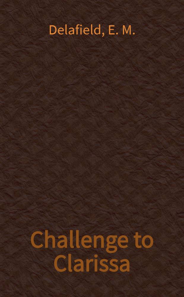 Challenge to Clarissa