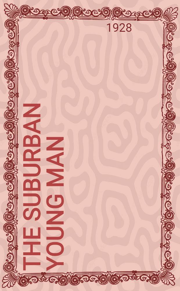 The suburban young man