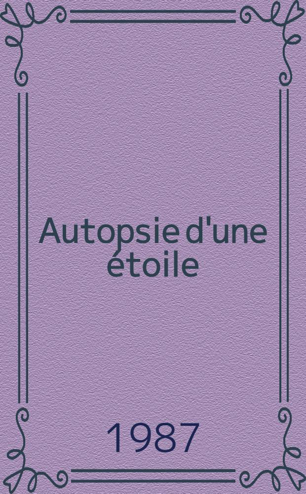 Autopsie d'une &eacute;toile : Roman