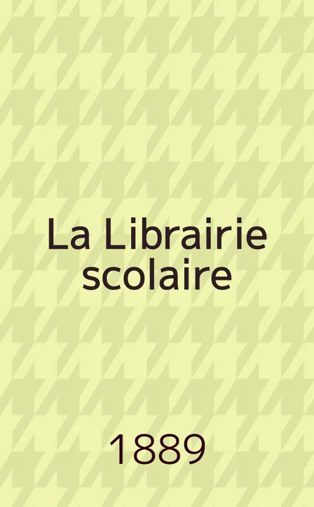 La Librairie scolaire