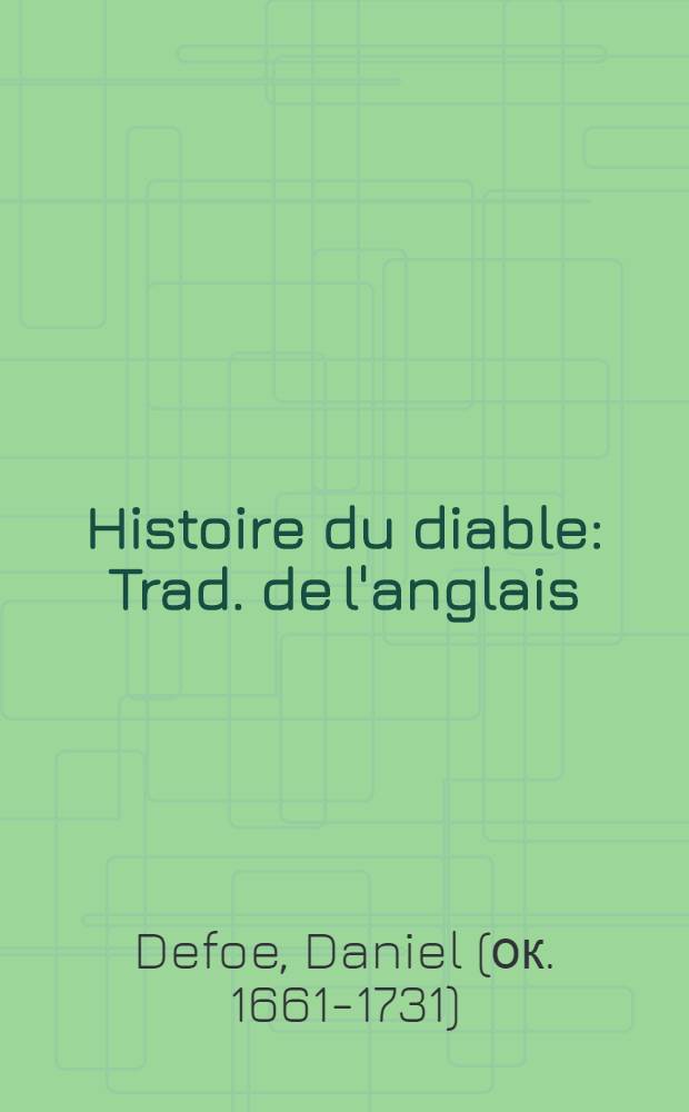 Histoire du diable : Trad. de l'anglais
