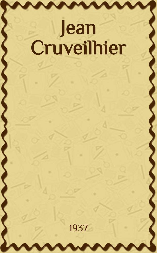 ...Jean Cruveilhier