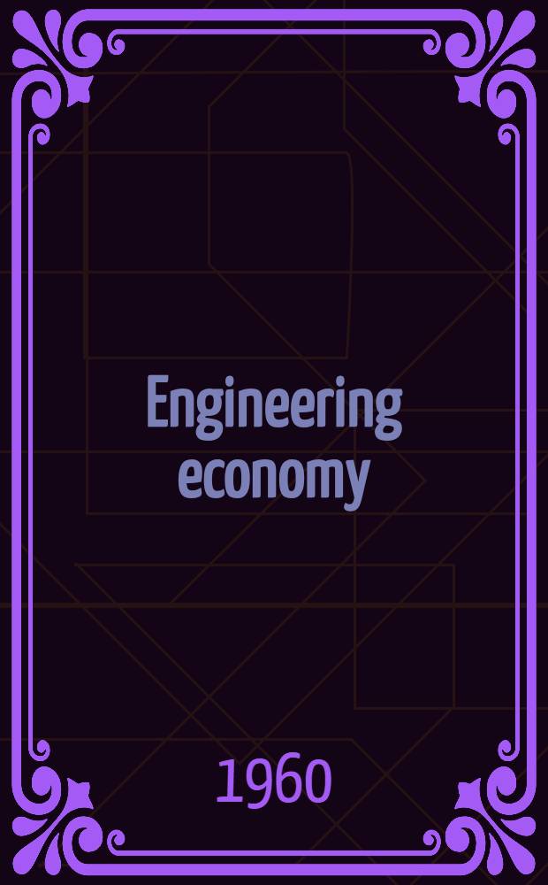 Engineering economy