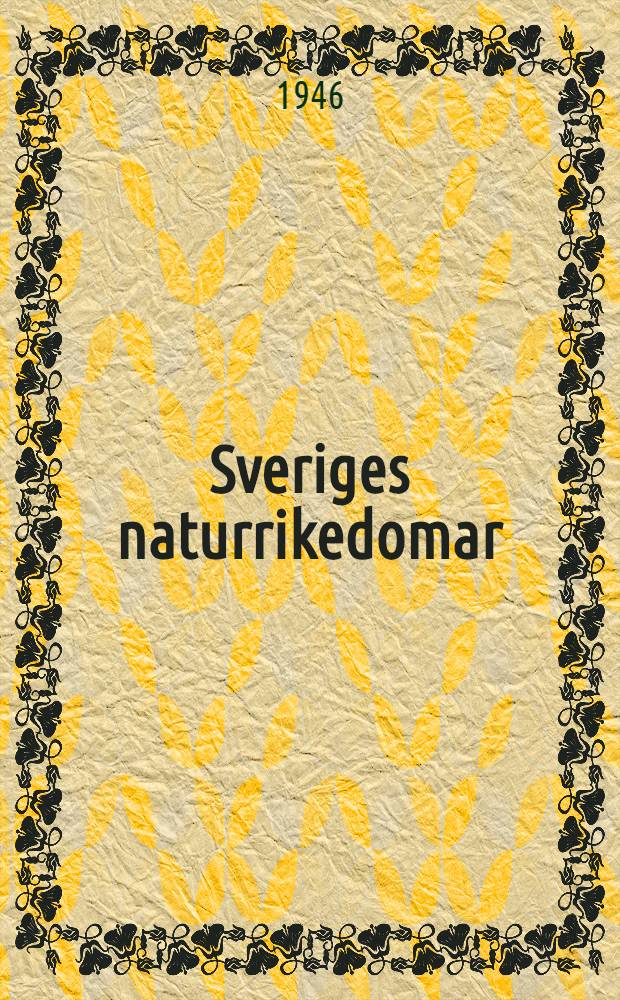 Sveriges naturrikedomar