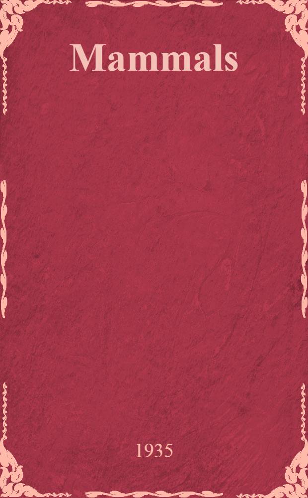 Mammals