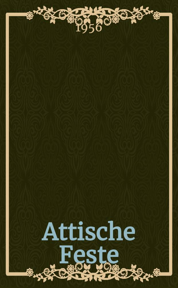 Attische Feste