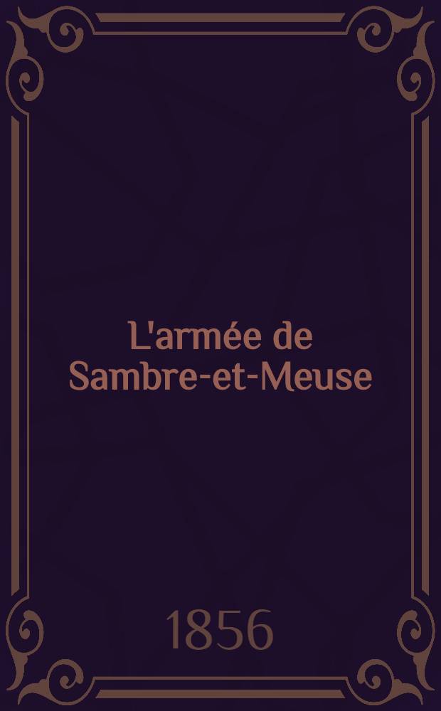 L'armée de Sambre-et-Meuse
