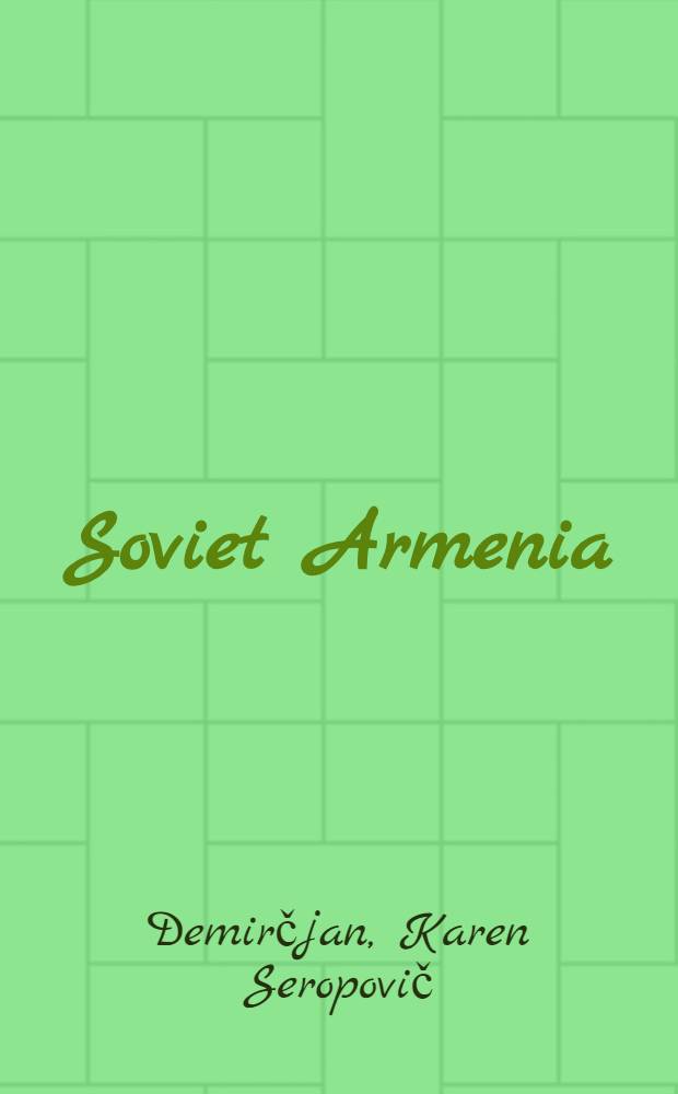Soviet Armenia