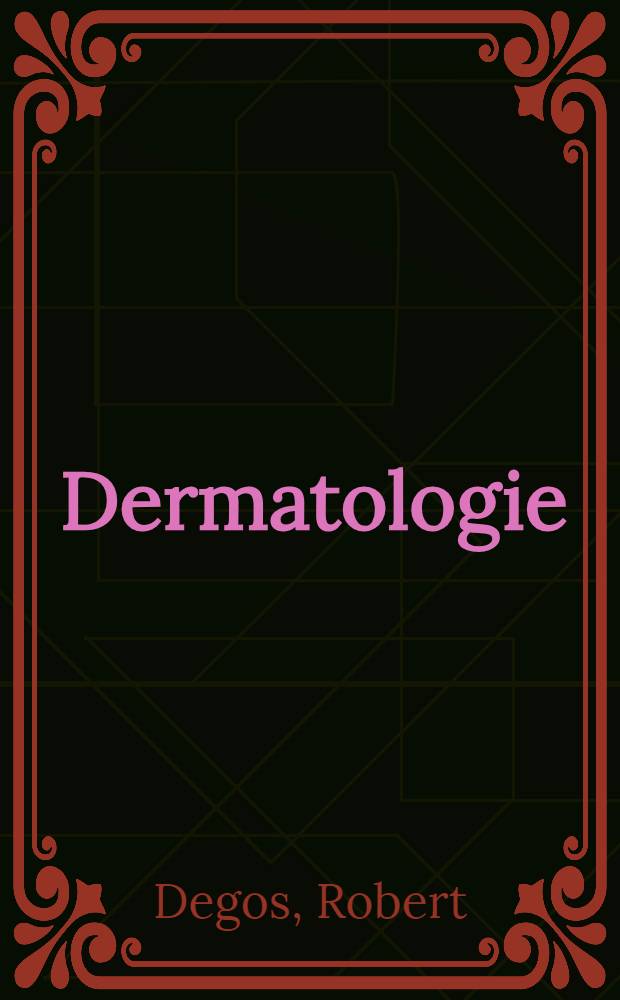 Dermatologie