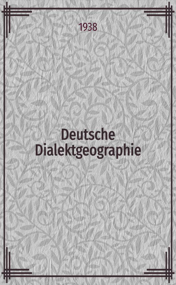 Deutsche Dialektgeographie : Berichte und Studien &uuml;ber G. Wenkers Sprachatlas des Deutschen Reichs. H. 29 : Gliederung der Mundarten um Marburg a. d.