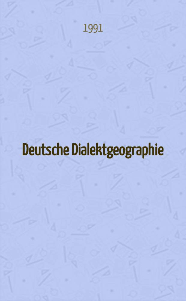 Deutsche Dialektgeographie : Berichte und Studien über G. Wenkers Sprachatlas des Deutschen Reichs. Bd. 87 : Phraseologismen in Dialekt und Umgangssprache