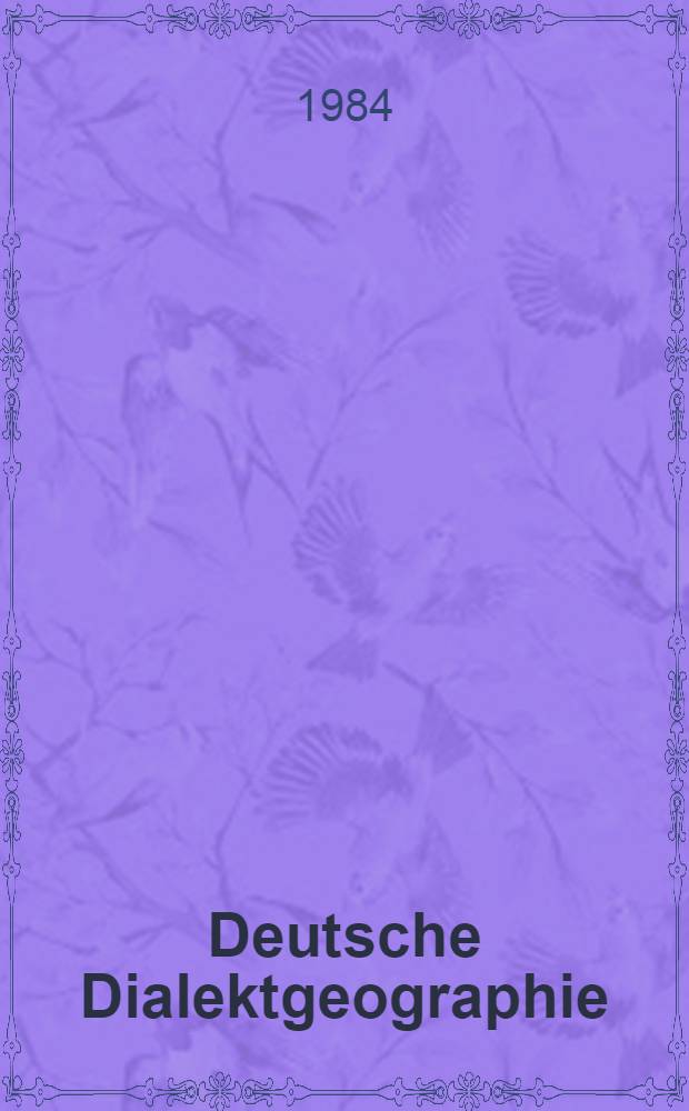 Deutsche Dialektgeographie : Berichte und Studien über G. Wenkers Sprachatlas des Deutschen Reichs. Bd. 109 : Der holsteinische Niederelberaum