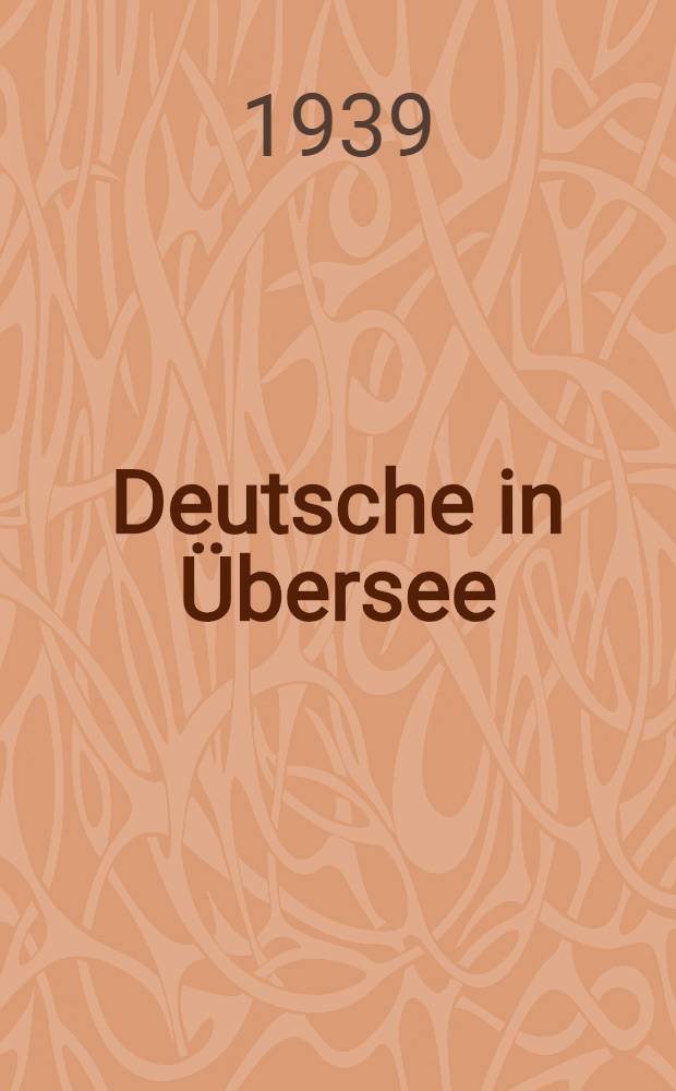 Deutsche in Übersee
