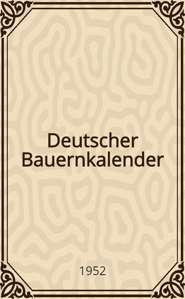 Deutscher Bauernkalender