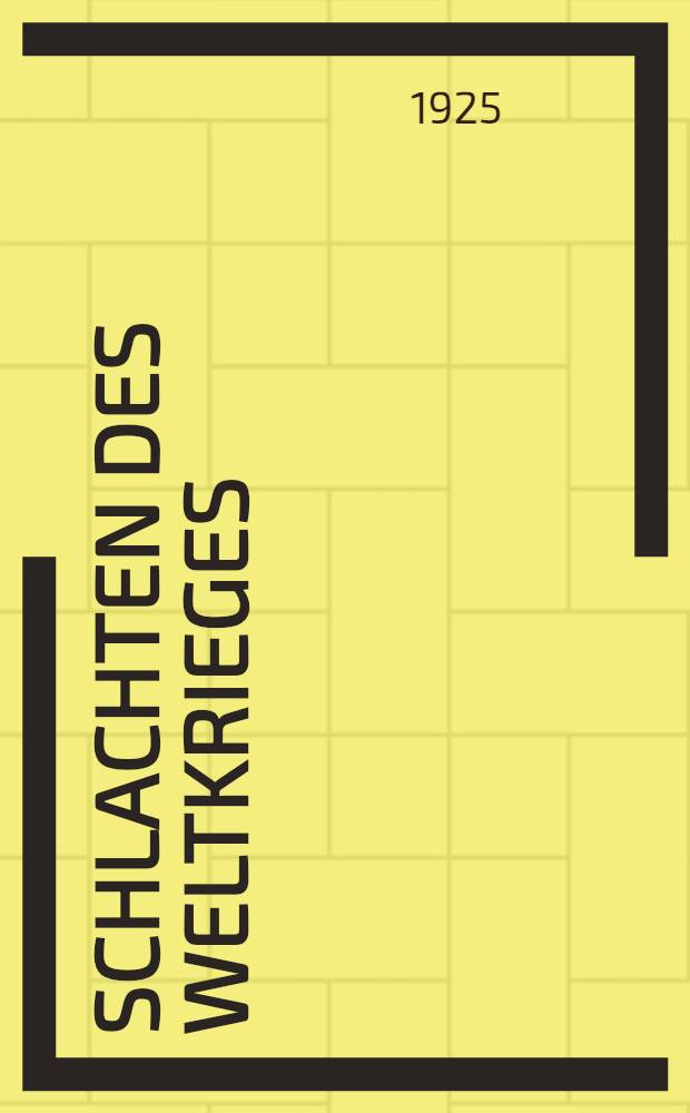 Schlachten des Weltkrieges : In Einzeldarstellungen bearb. und hrsg. unter Mitwirk. des Reichsarchivs. Bd. 11 : Weltkriegsende an der mazedonischen Front