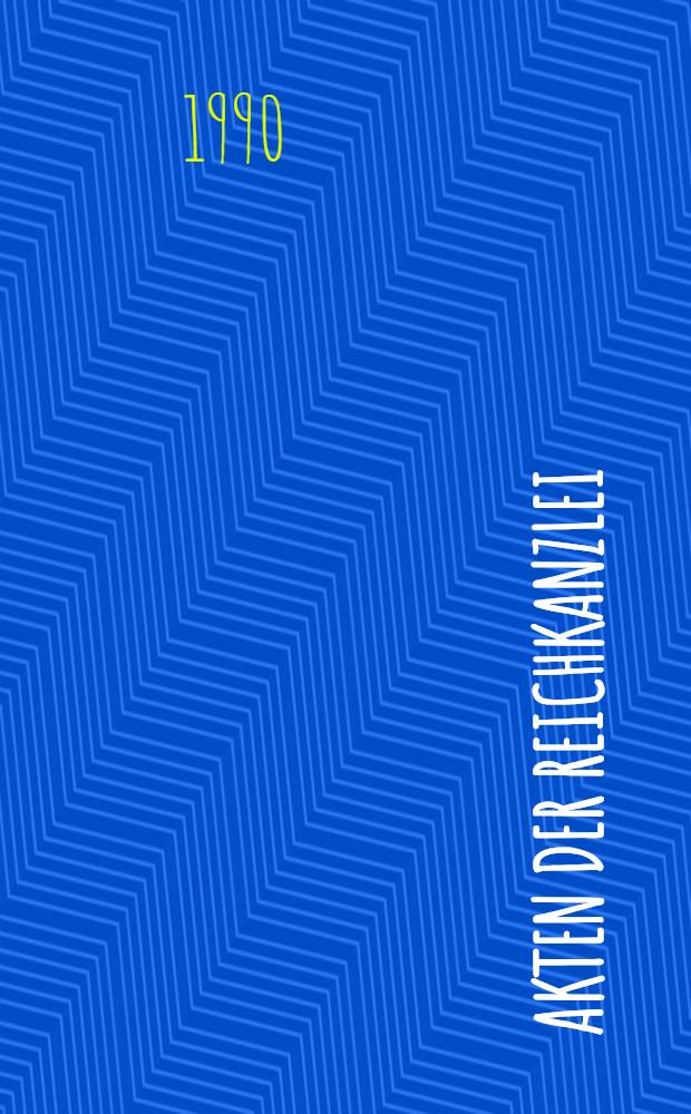 Akten der Reichkanzlei : Weimarer Rep. [1930-1932] : Die Kabinette Brüning I u. II