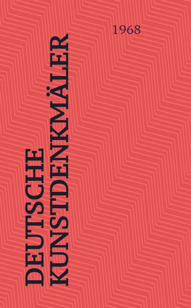 Deutsche Kunstdenkmäler : Ein Bildhandbuch. [Bd. 2] : Bezirke Halle, Magdeburg
