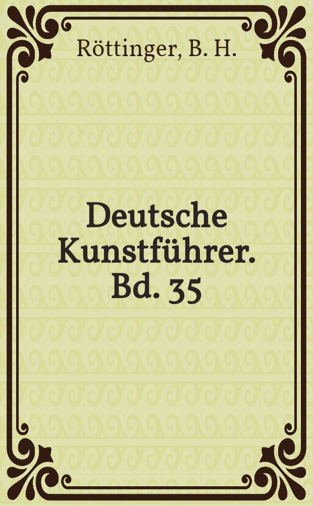 Deutsche Kunstführer. Bd. 35 : Schloss Mespelbrunn