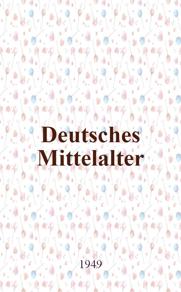 Deutsches Mittelalter : Kritische Studientexte des Reichsinstituts für ältere deutsche Geschichtskunde. Bd. 4 : Die Schriften des Alexander von Roes
