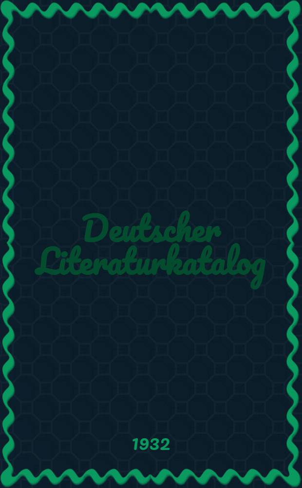 Deutscher Literaturkatalog