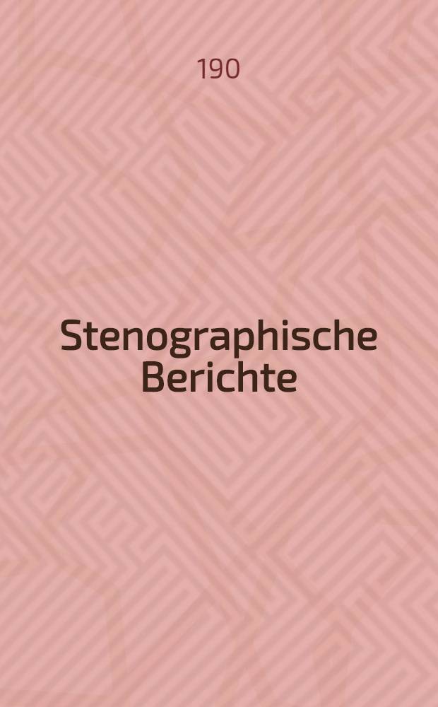 Stenographische Berichte : XII. Legislaturperiode. 1. Session. [Bd. 21] : Anlagen zu den Stenographischen Berichten Nr. 821 bis 985